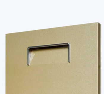 Yusenyi stainless steel painted stainless steel plate wardrobe door integrated cabinet door panel solid wood door thickened wine cabinet door panel side cabinet painted door panel concealed handle