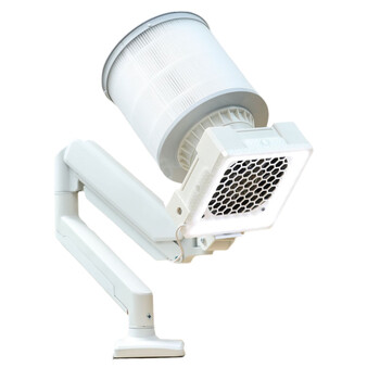 Ua-002arm stand version manicure vacuum cleaner air purification glue desktop vertical wood carving nuclear carving vacuum cleaner arm set machine