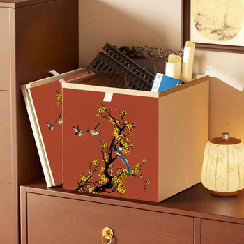 Yusen yi zhong ancient style clothes storage box large capacity lattice cabinet storage box high-end foldable drawer-type home organizing box ctl82 ctl82 30x30x30 depth cm 30 pieces 30x30x30 depth cm