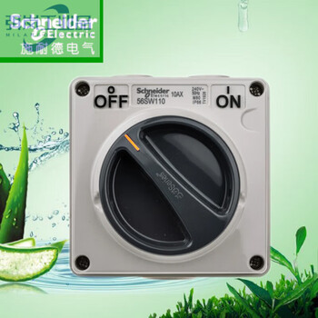 Schneider chisheng clipsal56sw110gy single-phase single-pole 250v surface-mounted 10a waterproof ip66