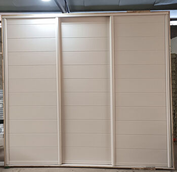 Zhong zhang gui metal wall new wardrobe sliding door environmentally friendly shutter titanium magnesium alloy moving door bedroom sliding door pvc coated large flat plate assembly 1 point 5