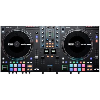 Rane/ electric turntable analog vinyl disc player dj controller built-in serato sound card rane one