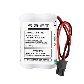 3hac16831-1 lithium battery 10.8v suitable for robot arm cpu smb data memory 3hac051036-001 (3.6v)