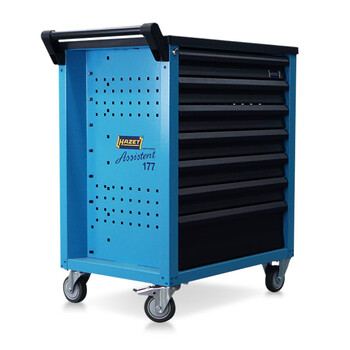 Ling yuxun germany hazait imported tool cart mobile tool cabinet drawer cabinet auto repair repair tool cabinet 177-7 (7 drawers)