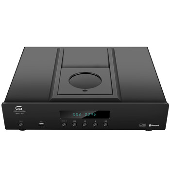 Chenguangda top sliding cover fever cd player ess9038 decoder cd player turntable cd player bluetooth lossless playback usb flash drive lossless playback digital output imported op amp 5532dd cd30 standard version (black)