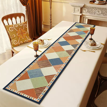 Yusenyi american atmosphere table flag waterproof, oil-proof and hot-proof table flag cloth coffee table table flag side cabinet cover cloth tea table nick for customization, please contact customer service