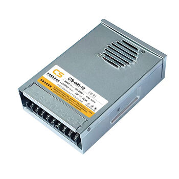 Qiao bo lai rainproof power supply led advertising special power supply outdoor lighting power switching power supply engineering semi-filled glue 12v33 points 3a 400w12v