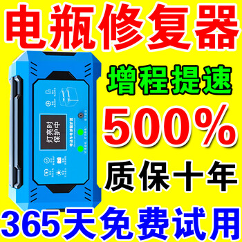 Battery repairer fully automatic repair genuine electric vehicle special intelligent pulse activation repair charger universal smart chip high power + automatic power off