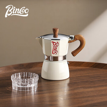 Bincoo moka pot coffee pot household small electric stove set italian hand-brewed coffee pot appliances