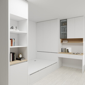 Chengshi xianghe furniture tiantan enf grade whole house customized wardrobe shoe cabinet tatami beijing, tianjin and hebei free design and installation tiantan enf grade particle board