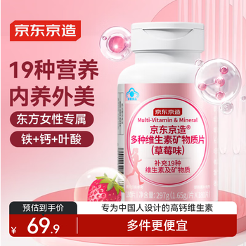 Jingjing tokyo made women's multivitamin 180 tablets niacinamide vitamin d vitamin b complex vitamin c folic acid nutrition pack