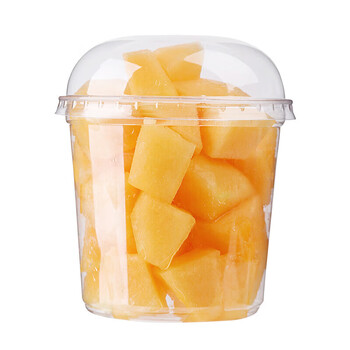 Fresh fruit cut cup north latitude 23 honeydew melon cut into pieces 500g