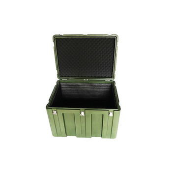 War drum rotational molding box outdoor portable rotational molding box green 87*75*53