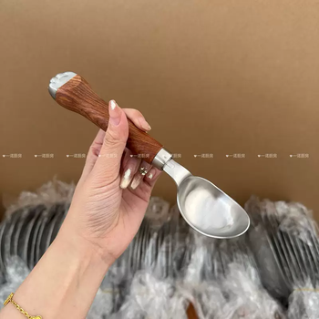 Yusen yinuo kitchen 304 stainless steel watermelon scoop ice cream scoop ice cream scoop household fruit scooper melon eating artifact 304 steel cat claw scoop scoop