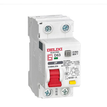 Delixi electric cdb6lei leakage protector with leakage protection circuit breaker 2p 32a