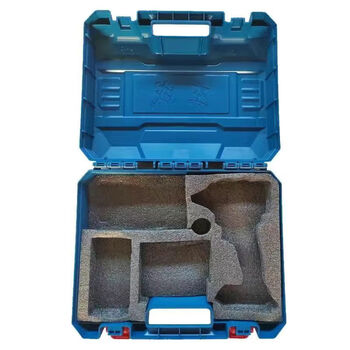 Dongcheng original rechargeable drill tool box rechargeable drill electric wrench electric drill angle grinder plastic box 20v portable storage dongcheng 358 tool box