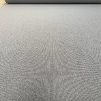 Yusenyi commercial office carpet can be cut to cover the entire room. hotel full-cover living room cement floor can be laid directly. light gray pinstripes. 4 meters wide x 8 meters long.
