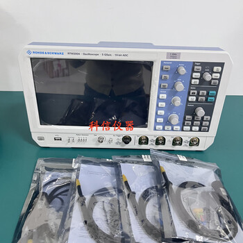 Rohde schwarz rtm3004 digital oscilloscope 100m bandwidth 4 channels rtm3004