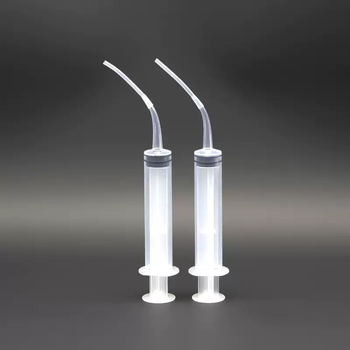 Yusenyi ear canal irrigator cleans ears, ear picking shop ear cleaning household silicone head baby stainless steel spiral visual comfort silicone elbow ear flusher 2 pieces