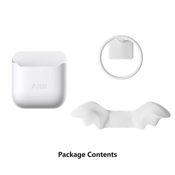 Genuine and ready-made aibi smart voice pocket robot supports ai q&a, carries birthday gifts with you, charging compartment + angel wings (robot not included)