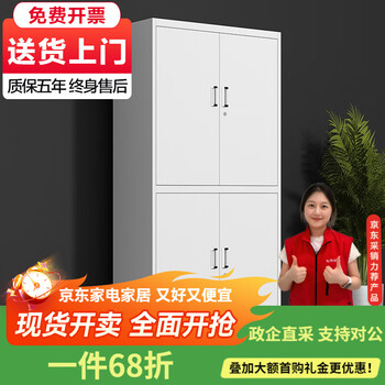 Yukeen filing cabinet, iron cabinet, office cabinet, filing cabinet, storage cabinet, drawer cabinet, information cabinet, voucher cabinet, office cabinet, double-section filing cabinet, 0.5mm, cost-effective model, three-year warranty