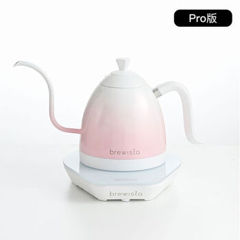 Brewista fourth-generation temperature-controlled hand-brewed coffee b pot fifth-generation constant-temperature stainless steel fine-mouth electric kettle for tea pro version gradient powder 600ml