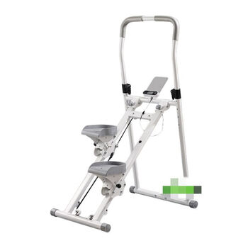 Yujing multi-functional stair climbing machine indoor fitness equipment stair machine in-situ mountaineering stepper climbing machine household small moonlight white folding storage/multi-level adjustment/strong load-bearing without twisting plate丨turbo sweat fat burning丨