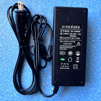 Original 12v5a power adapter led light strip lcd monitor monitoring hard drive 3a4a6a8a10adc power cord 12v8a