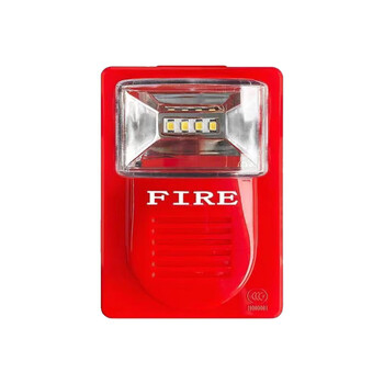 Lida huaxin sound and light ld1002en fire sound and light alarm two-wire coded sound and light ld1002en sound and light + base