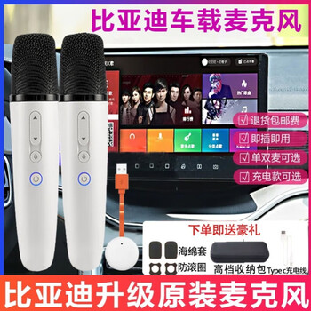 Chunmai byd original byd dolphin seal 06 destroyer microphone qin l tang song han car wireless microphone q1 byd dual microphone 21-25 model original