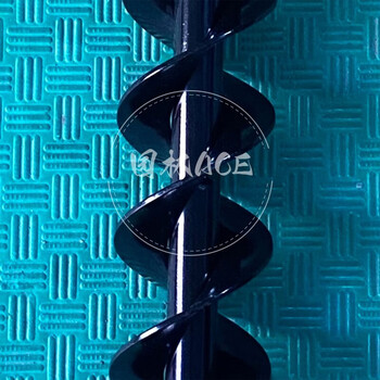 Shantou lincun tb50 ground drilling drill bit drill pipe double-leaf alloy drill bit specially designed for growing bananas and drilling banana holes drill pipe drill bit diameter 10 cm total length 76 cm double-leaf alloy drill pipe - thick