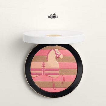 Hermes (hermes) new product horse limited edition silk soft powder makeup rejuvenating honey powder cake high-gloss blush cosmetics new year's birthday gift for women