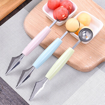 He jiagong watermelon ball picker, watermelon ball scoop, fruit ball scoop, watermelon scoop, fruit special round ball scoop, 1 ball scoop, random color