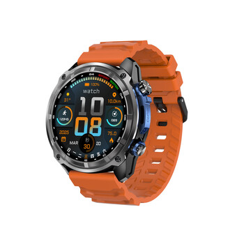 Kpep multifunctional sports watch vibrant orange