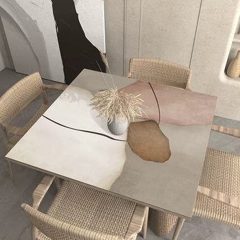 Yusenyi wabiji wind square tablecloth waterproof and oilproof no-clean square table mat pvc leather eight immortals table square table li luo 135cmx135cm (add to favorite and purchase priority shipping)