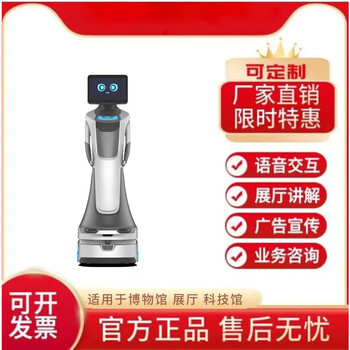 Orionstar high-end intelligent welcome explanation exhibition hall service robot multi-language large model business consultation reception leader gun gray second generation