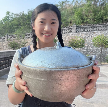 Xingye casserole pot shanxi old-fashioned intangible cultural heritage pure handmade stew meat stew soup 2.5l
