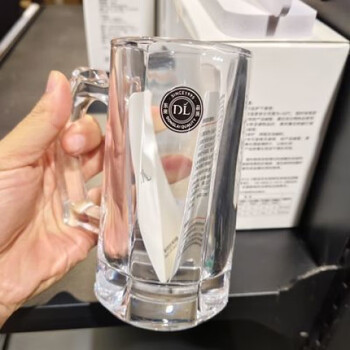 Fat donglai fat donglai purchasing agent fat donglai beer mug 380ml*2 pack soda-calcium thickened glass fat donglai beer mug 380ml 2 pack