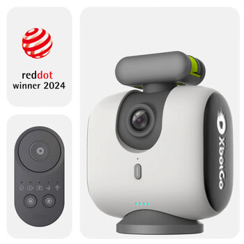 Xbot go sports camera robot xbotgo chameleon chameleon ai camera automatic tracking gimbal gray white standard set