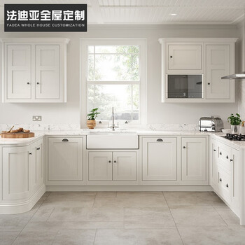 Molded whole house custom solid wood cabinets custom kitchen nordic style open kitchen cabinets island cabinets appointment measurement