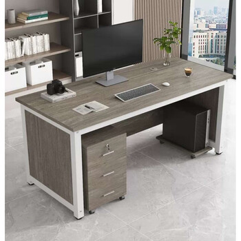 Yusenyi office desk and chair combination supervisor manager room table integrated single desktop computer table customized size contact customer service