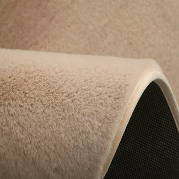 Yusenyi imitation rabbit fur carpet living room coffee table carpet simple modern full cover cute bedside carpet thickened bedroom water camel rabbit fur 120200cm-thick-dense-soft