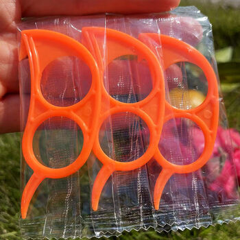 Rsrddy easy-to-use orange peeling tool, multifunctional fruit opening tool, peeling pomegranate, navel, orange, mandarin orange, emperor tangerine, orange fruit opener, 10 individually packaged mouse tail thick models