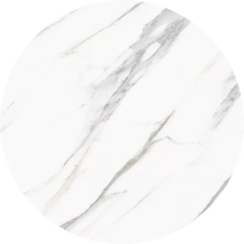 Yusenyi marble pattern round coffee table tablecloth no-wash oil-proof and waterproof dining table mat round table table mat light luxury atmosphere half love hidden diameter 50cm