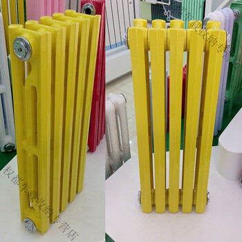 Mo peng cast iron radiator household old-fashioned 760 type, central heating, high pressure resistance and corrosion resistance, three columns 670 paint white, 15 pieces in a set, 1cm*1 column