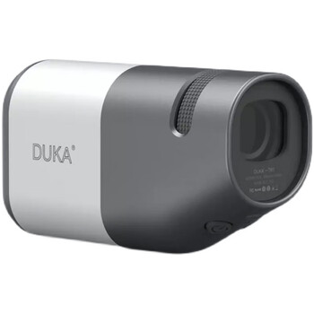 Duke (duka) outdoor rangefinder telescope handheld high-precision instrument laser measuring instrument distance angle measurement golf gray white 1200 meters