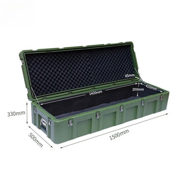 Aosheng yimei rotational molding box outdoor training combat readiness supplies equipment tools earthquake rescue sealed folding transfer multi-functional storage