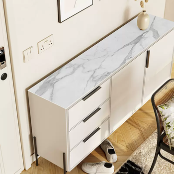 Yusenyi marble shoe cabinet mat waterproof and oil-proof sideboard wine counter cloth pvc table mat tv cabinet yangon 30cmx90cm