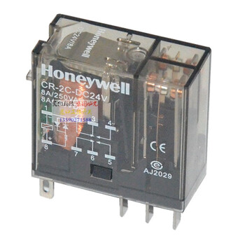 Honeywell relay 2 open 2 closed 8 pins pcr-2c-te (rj2s g2r) pcr-2c-te single base
