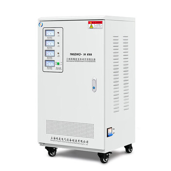 Fanshihong 380v three-phase automatic intelligent voltage stabilizer-9/15/20/30/40/50/60/80/100kw power supply three-phase high-precision voltage stabilizer tns-9kw_stabilized 304v-45